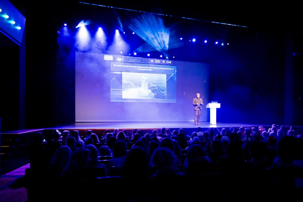 Pubquiz op locatie in een theater